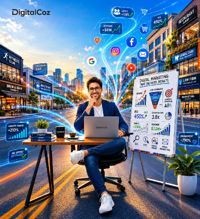 DigitalCoz – Social Media & Digital Marketing Channels